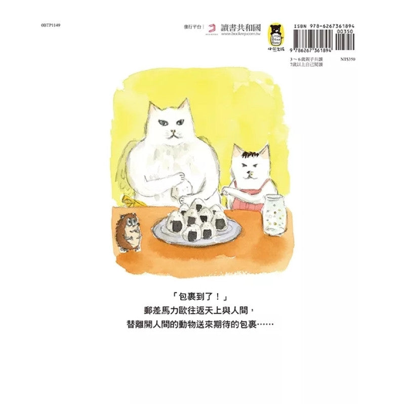 天上的貓：天空郵差兒童繪本內容