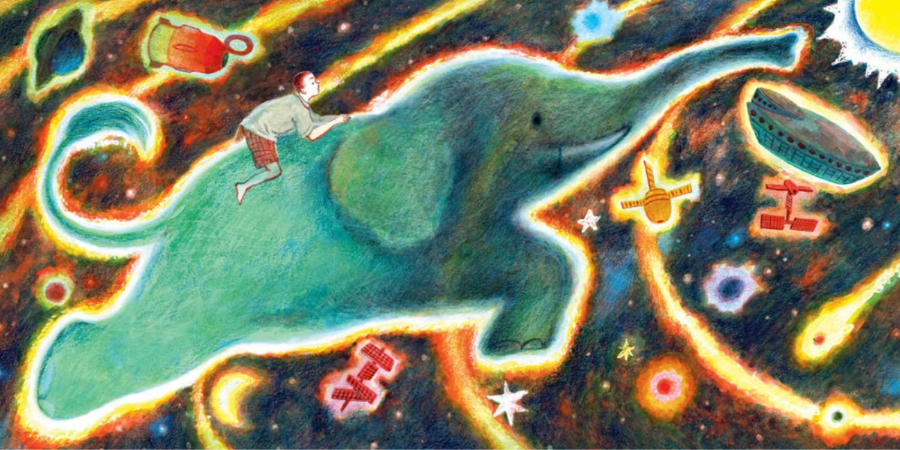 藏在箱子裡的大象兒童繪本內容