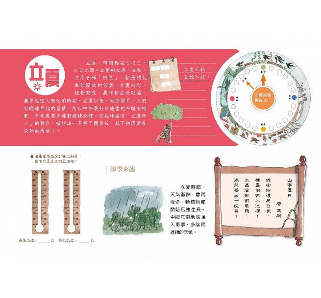 這就是二十四節氣：春夏秋冬兒童繪本內容