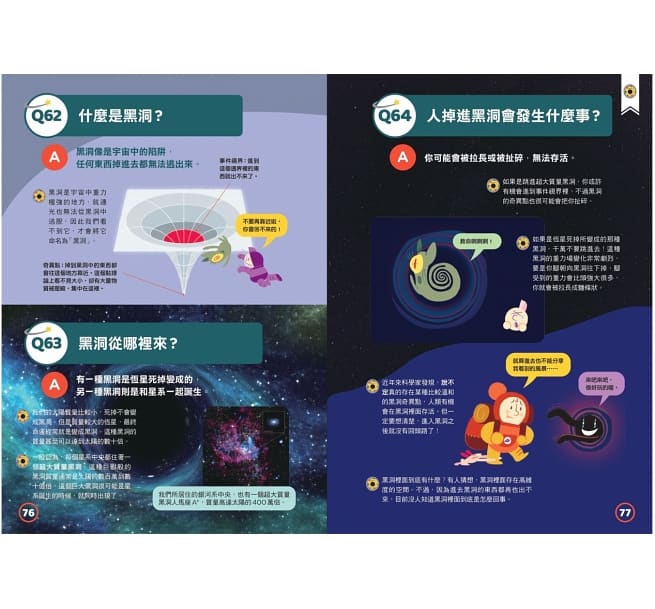 天文100問：最強圖解X超酷實驗 破解一百個不可思議的宇宙祕密兒童繪本內容