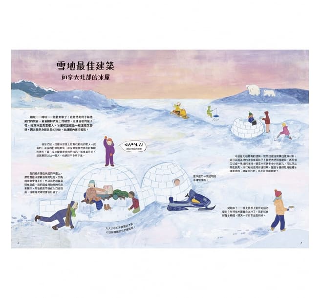 歡迎來我家!世界上最奇妙的10種住家兒童繪本內容