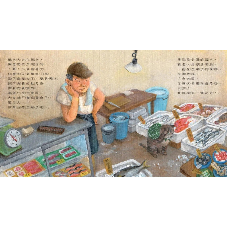 小偷貓老大兒童繪本內容