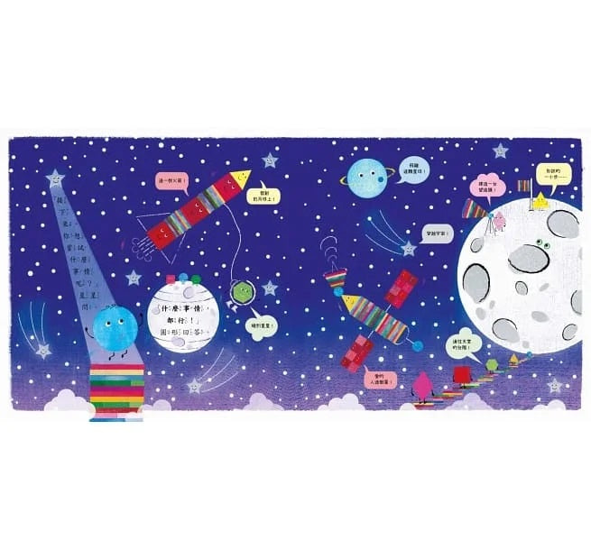 再試一次，行不行?(《什麼形狀，都行!》二部曲)兒童繪本內容