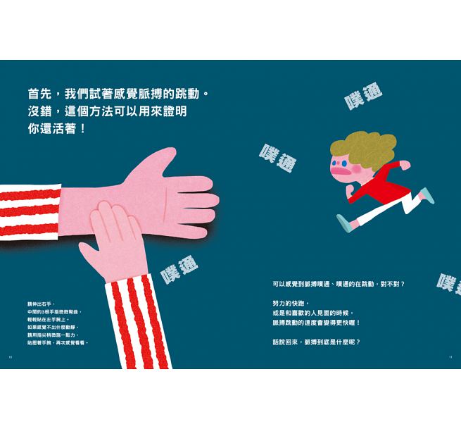 原來人體是這樣子啊!兒童繪本內容