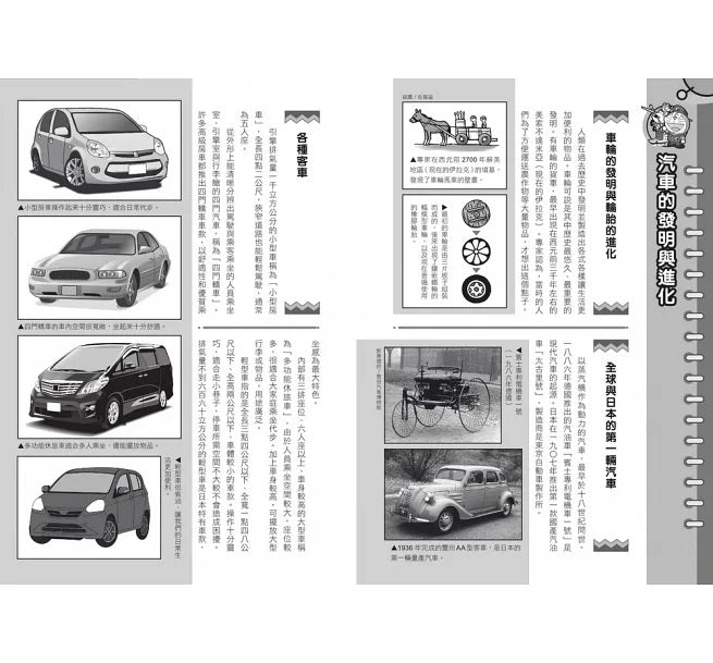 哆啦A夢科學任意門22：交通工具未來號兒童繪本內容