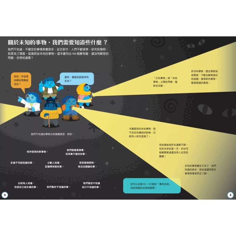 小小科學人：100未知大發現兒童繪本內容