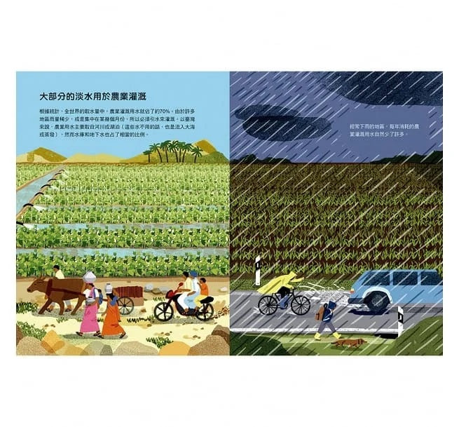水到底有多重要?關於全球正在面臨的缺水危機兒童繪本內容