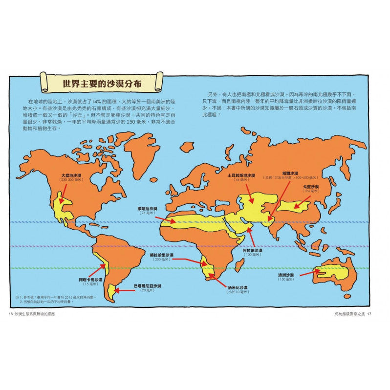 達克比辦案11-荒漠救命蛙：沙漠生態系與動物的適應兒童繪本內容