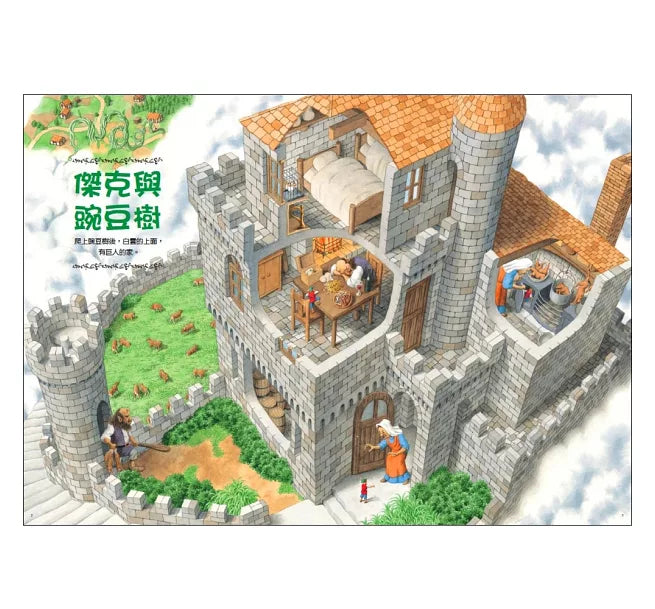 不可思議的童話世界：找一找遊戲繪本兒童繪本內容