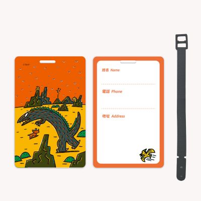 霸王龍行李吊牌