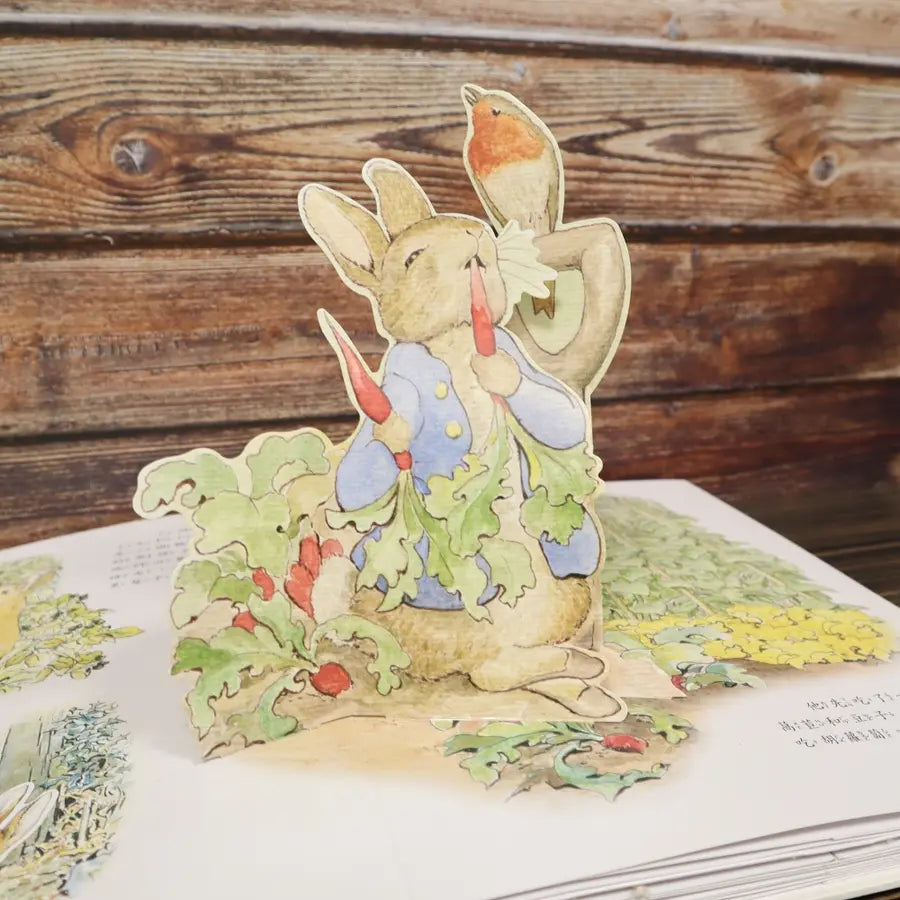 和小兔彼得去冒險 立體玩具書兒童繪本內容