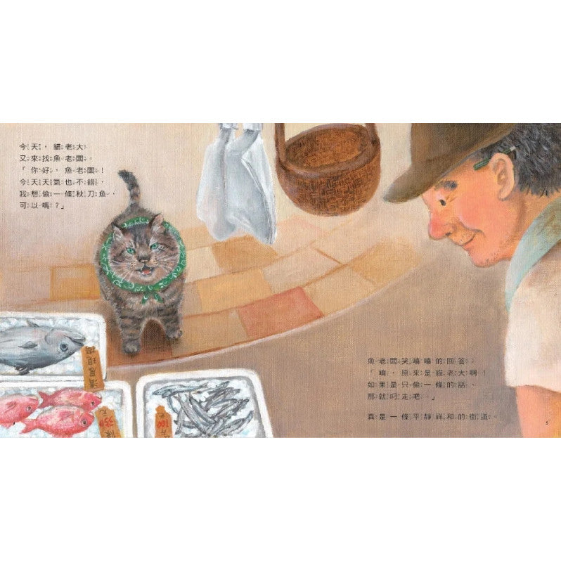 小偷貓老大兒童繪本內容