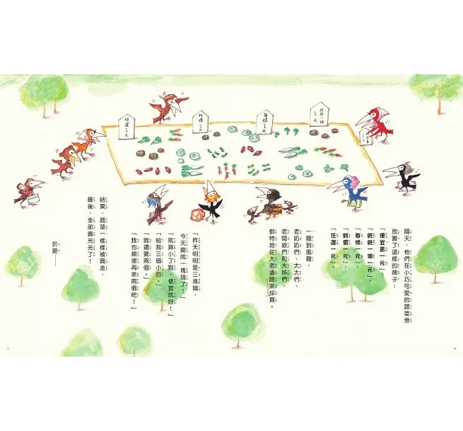 烏鴉蔬果行兒童繪本內容