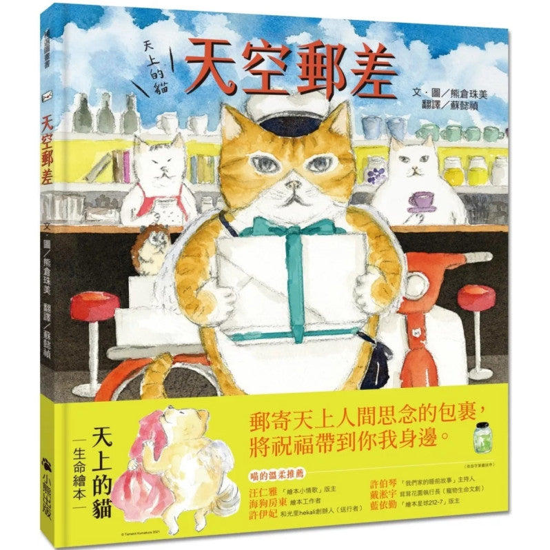 天上的貓：天空郵差兒童繪本內容