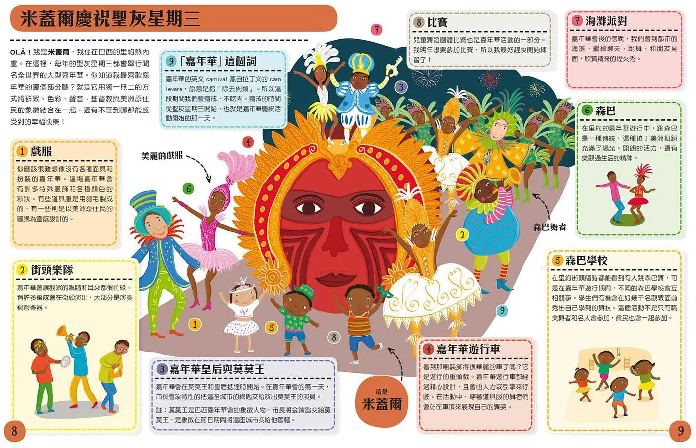 跟著世界各地的孩子一起慶祝節日