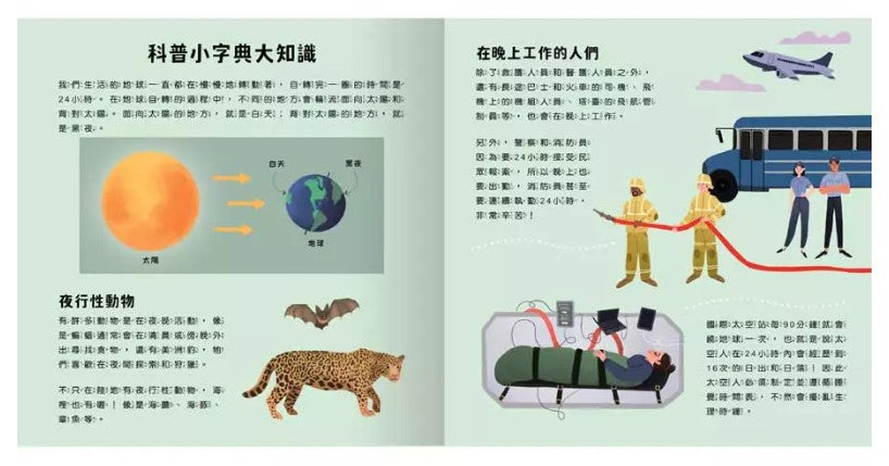 登登登透光show-點亮夜晚世界!兒童繪本內容