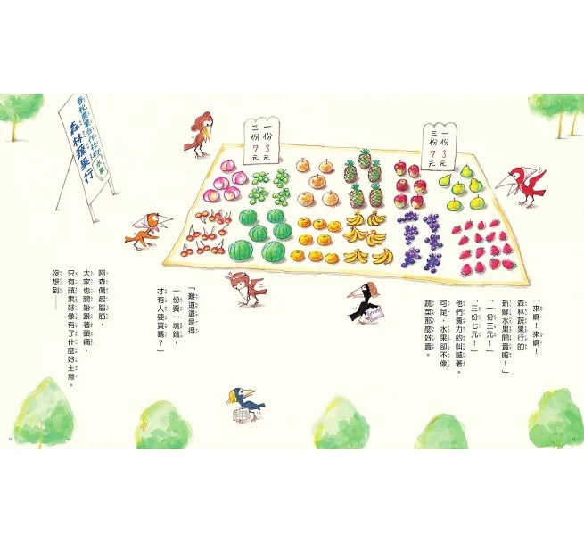 烏鴉蔬果行兒童繪本內容