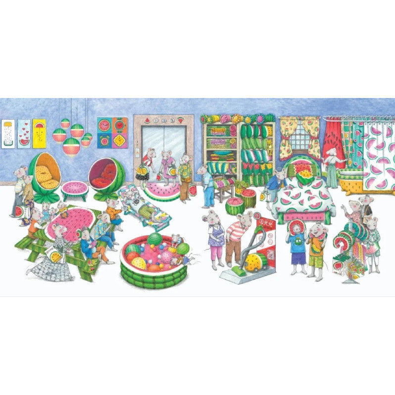 六隻老鼠賣西瓜兒童繪本內容