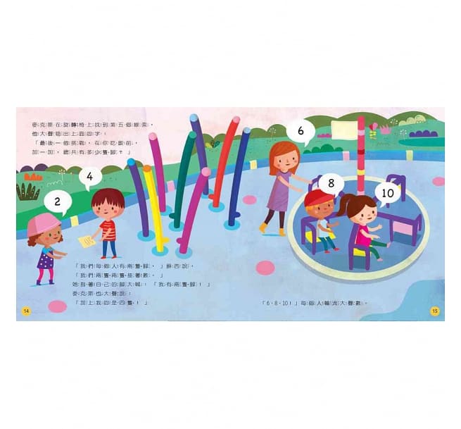 STEAM故事屋：野餐時間數一數兒童繪本內容