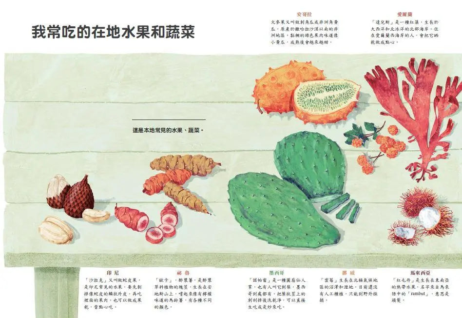 我和世界的孩子不一樣的生活：生活互動繪本