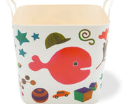 日本 Stacksto X 五味太郎 聯名收納籃 (小金魚逃走了)