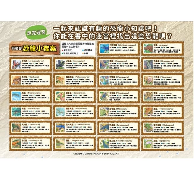 恐龍迷宮兒童繪本內容