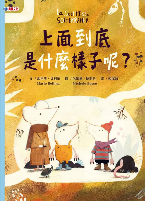 上面到底是什麼樣子呢?繪本內容