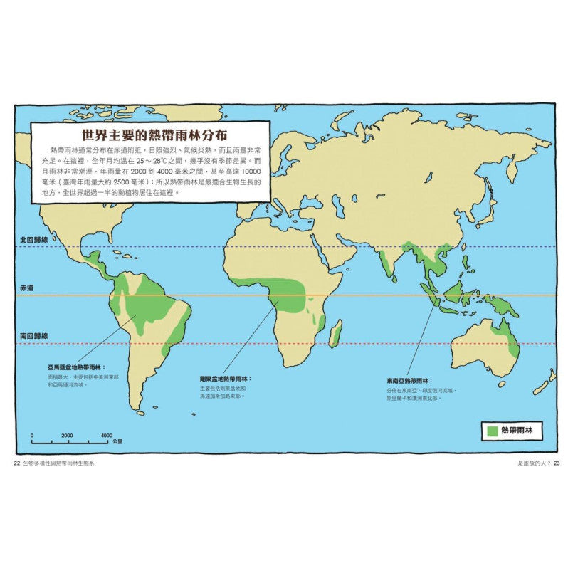 達克比辦案12-雨林縱火犯：生物多樣性與熱帶雨林生態系兒童繪本內容