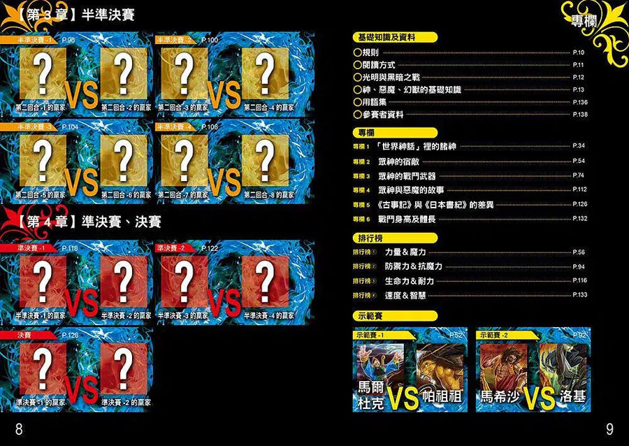 神話最強王圖鑑：NO.1爭奪淘汰賽