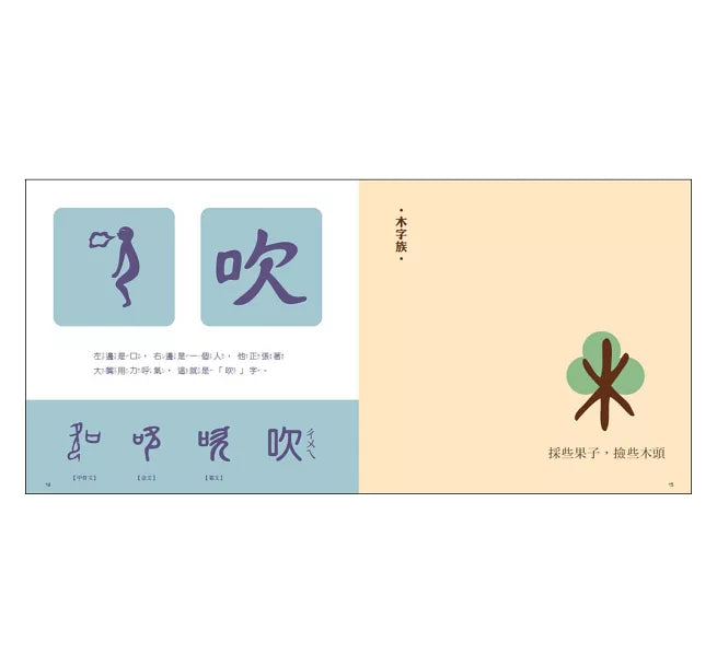 漢字是拼出來的兒童繪本內容