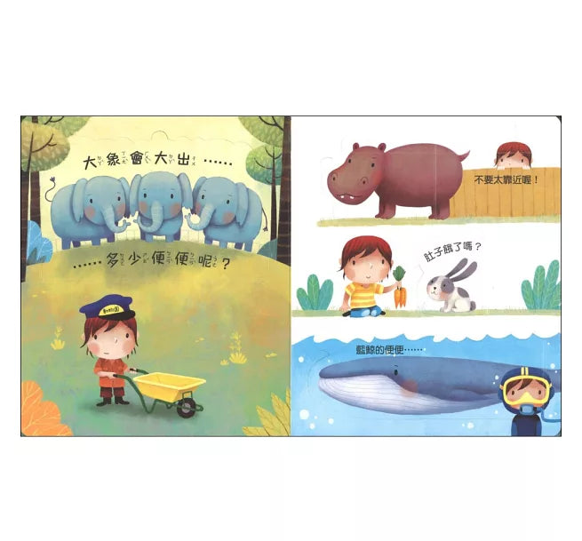 寶貝的第一個Q&A：便便大發現兒童繪本內容