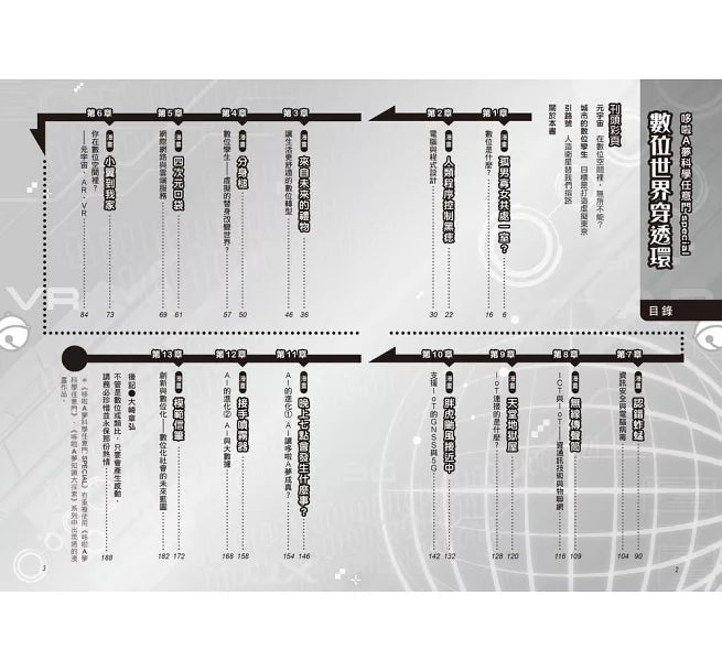 哆啦A夢科學任意門25：數位世界穿透環兒童繪本內容
