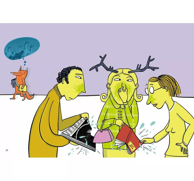 吃書的狐狸先生1：書店大盜兒童繪本內容