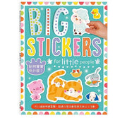 BIG STICKERS FOR LITTLE PEOPLE動物寶寶玩什麼?兒童繪本內容