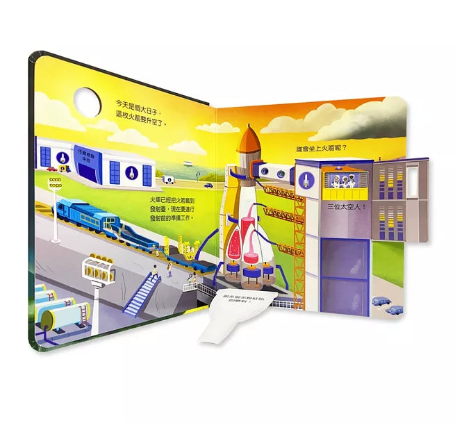 偷偷看一下：火箭兒童繪本內容