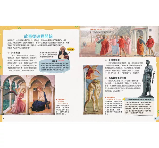 走進名畫看世界兒童繪本內容