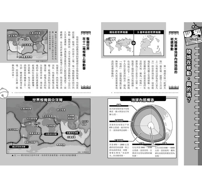 哆啦A夢科學任意門4：奇妙地球透視鏡兒童繪本內容