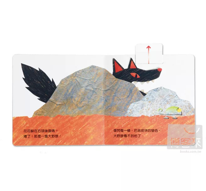 變色龍捉迷藏兒童繪本內容