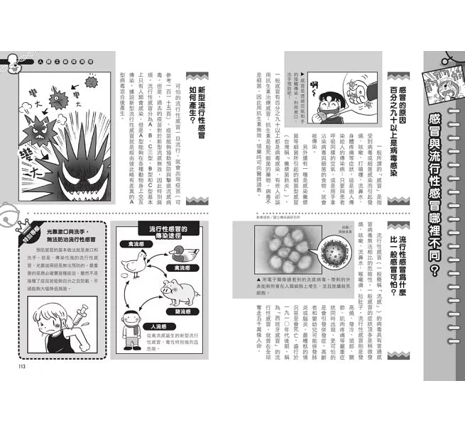 哆啦A夢科學任意門7：人體工廠探測燈(2版)兒童繪本內容