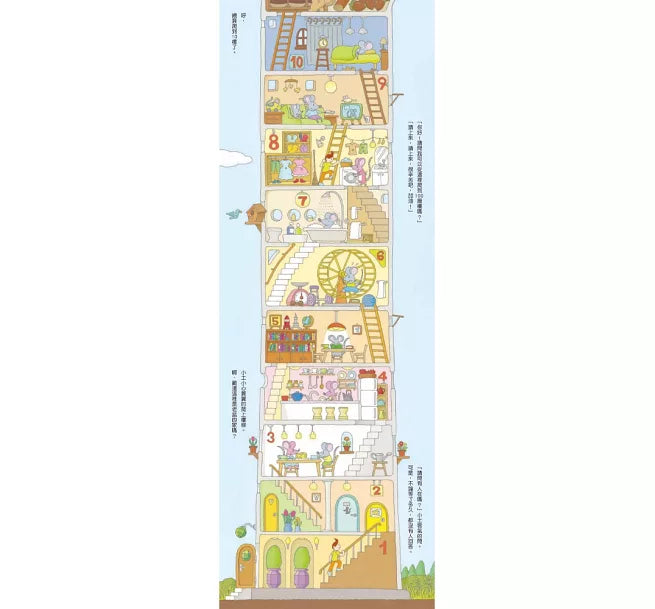 100層樓的家(三版)兒童繪本內容