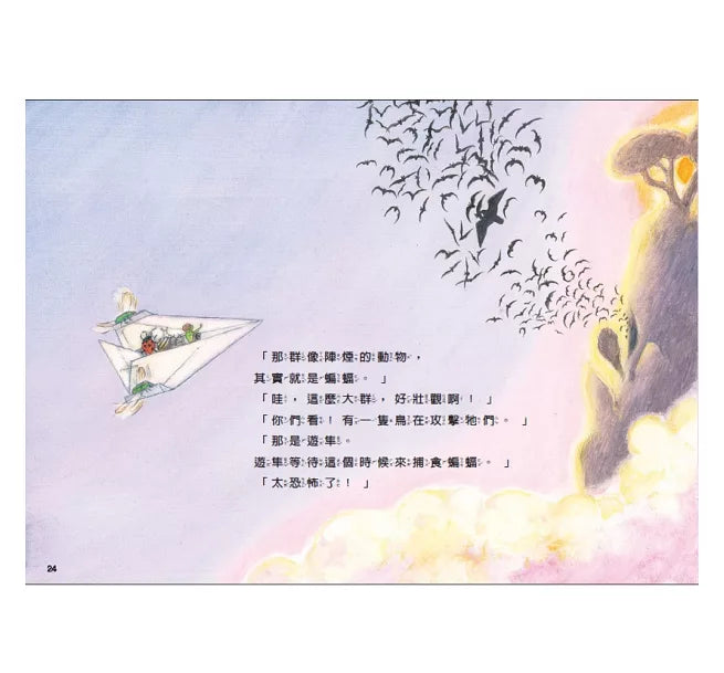 雨蛙生態旅行團：空中驚險之旅兒童繪本內容