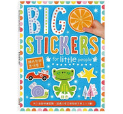 BIG STICKERS FOR LITTLE PEOPLE顏色形狀是什麼?兒童繪本內容