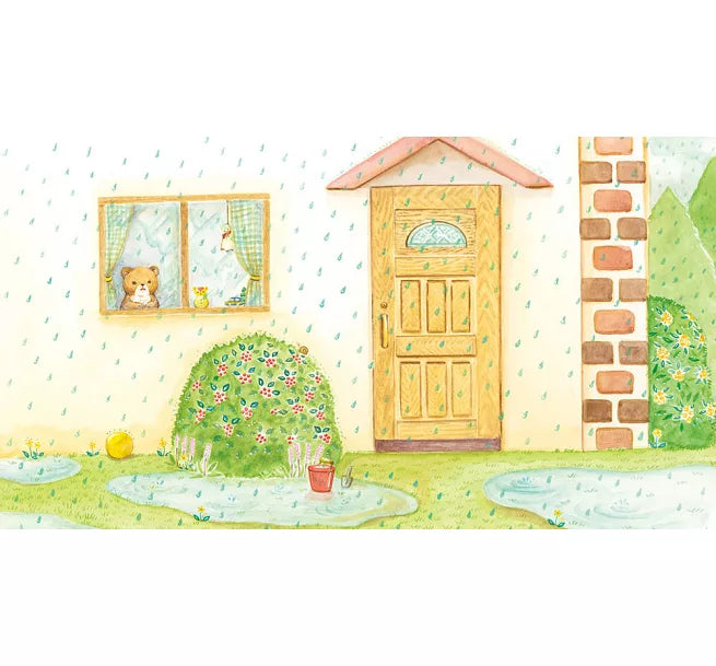 下雨天去遠足兒童繪本內容