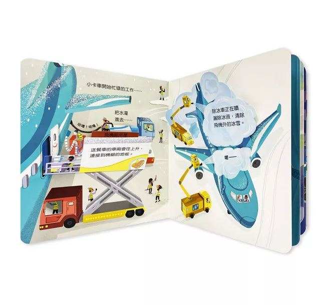 偷偷看一下：飛機兒童繪本內容