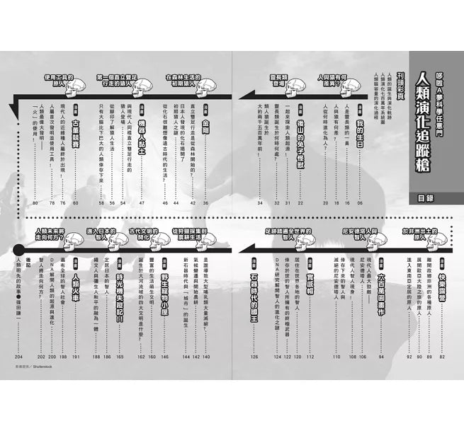 哆啦A夢科學任意門19：人類演化追蹤槍兒童繪本內容