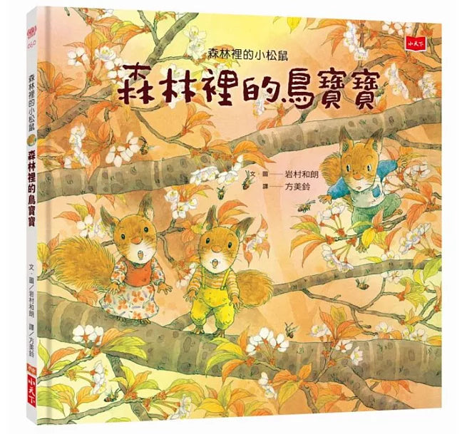 森林裡的小松鼠：森林裡的鳥寶寶兒童繪本內容