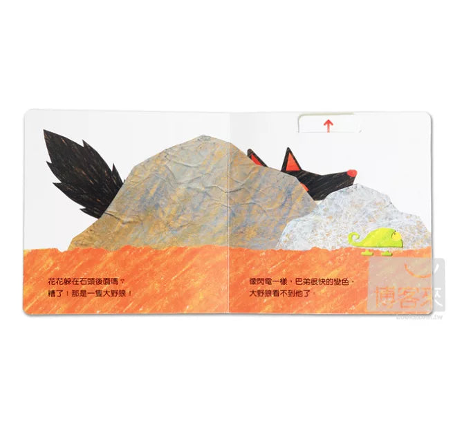 變色龍捉迷藏兒童繪本內容