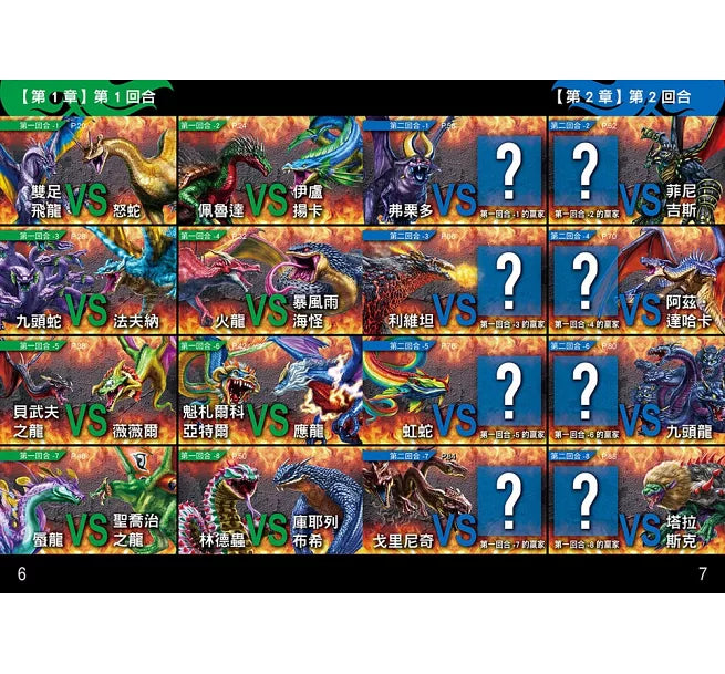 龍族最強王圖鑑：NO.1爭奪淘汰賽兒童繪本內容
