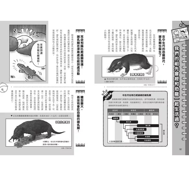哆啦A夢科學任意門1：恐龍時代通行證兒童繪本內容