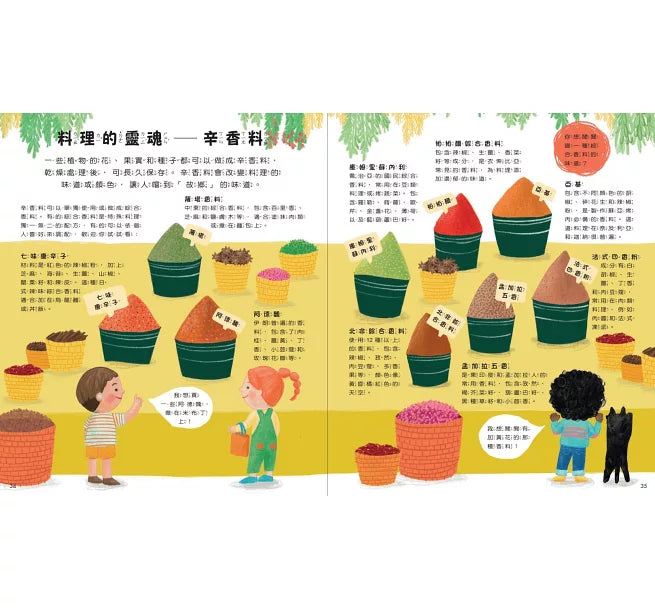 世界的餐桌歡迎你兒童繪本內容